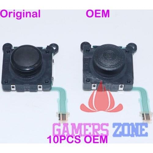 10pcs Black OEM Analog New 3D Joystick For PS Vita PSV 2000 PSV2000 Replacement part