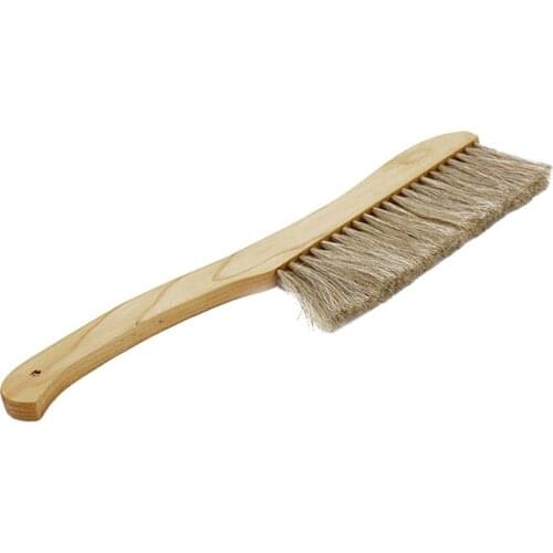 2Pcs bee brush for beekeeping beehive tools wood three row ponytail brush beekeeper equipment professional tools for beekeeper