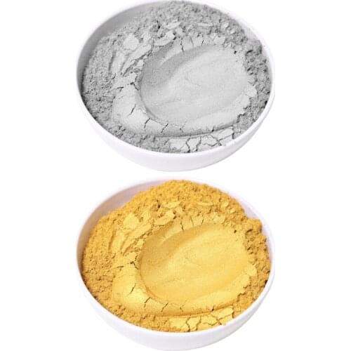 2021 Cosmetic Grade Pearlescent Natural Mica Mineral Powder Epoxy Resin Dye Pearl Pigment DIY Jewelry Crafts Making Accessory
