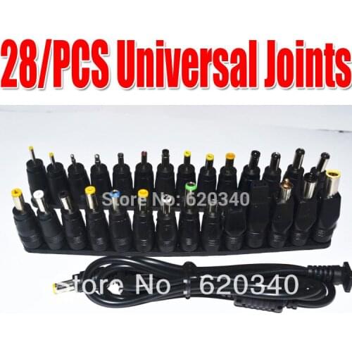 28 in 1 Set New Universal AC DC Jack, Charger, Connector, Plug for Laptop /Notebook AC DC Power Adapter with Cable