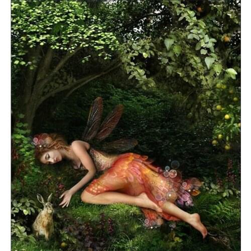 3d diamond painting embroidery mosaic handmade set of Forest elf for home decoration diy diamond picture of stones craft A4968R