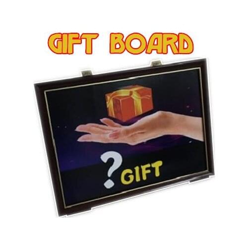 4D Gift Board Trick,Classic,Illusions,Stage Magic Props,Fun,Magic Show,Kids Magic,Close Up,Street