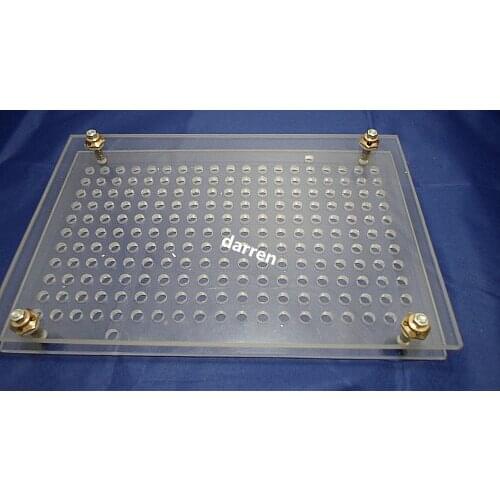 Without Tamping Tool) 209 Holes Capsule Filiing Machine, Manual Capsule Filler