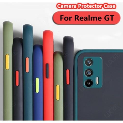For Cover OPPO Realme GT Case For Realme GT Capas Shockproof Matte Shockproof Translucent Case For Realme GT Master Edition Case