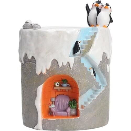 Plant Flower Grow Pot Decor Vase Resin Gardening Props High Quality Indoor Or Outdoor Ornament Planters Cartoon Flowerpot