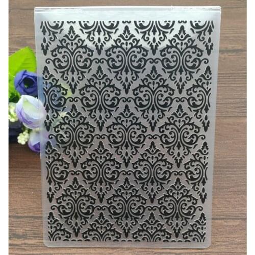 The Flowers Plastic Embossing Folders for DIY Scrapbooking Paper Craft/Card Making Decoration Supplies