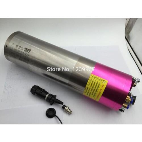 5.5KW Water-cooled ATC Spindle Motor 18000rpm 220V 20A 600Hz Automatic Tool Change Spindle for Machining Center 120TD18Z5.5A