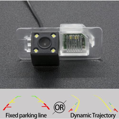 Fixed Or Dynamic Trajectory Car Rear View Camera For BMW X1 E84 GT F30 F31 F34 F35 X3 F25 F10 F11 GT F07 Car Parking Accessories