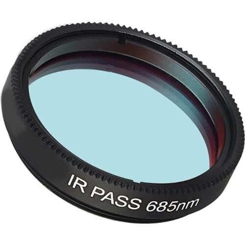 M89B Telescope Filter 1.25 inches Infrared Filter Astrophotography to Improve The Image Contrast Reduces Light Pollution
