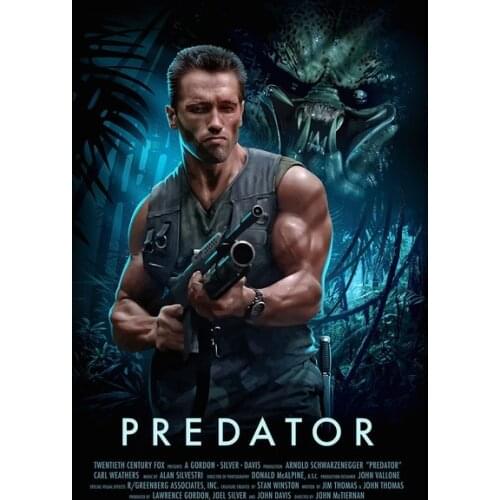 Predator Film Movie Metal Tin Sign Poster Wall Plaque