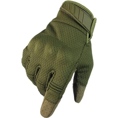 1 Pair Motorcycle Gloves Summer Breathable Tactical- Full Finger Gloves Touchscreen Outdoor Sports Accessories