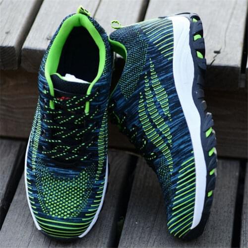 Zeeohh Mens Safety Shoes Steel Toe Construction Protective Footwear Lightweight 3D Shockproof Work Sneaker Shoes For Men