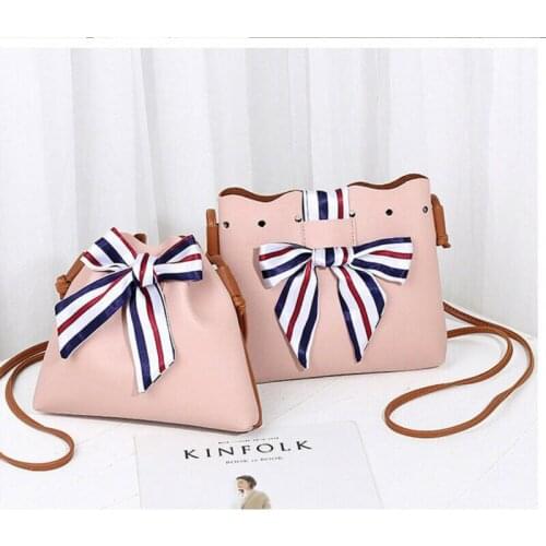 2020 New Ladies Vintage Small Messenger Bags Women Lock Handbags Luxury Female Scarf Shoulder Bags