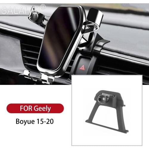 New Car Dashboard Mobile Phone Holder GPS Stander For Geely Boyue 2015 2016 2017 2018 2019 2020 Accessories Car Styling Bracket