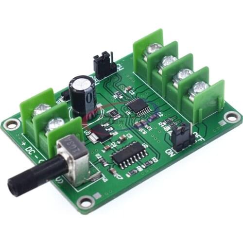 5V 12V Brushless DC Motor Driver Controller Board with Reverse Voltage Over Current Protection for Hard Drive Motor 3/4 Wire