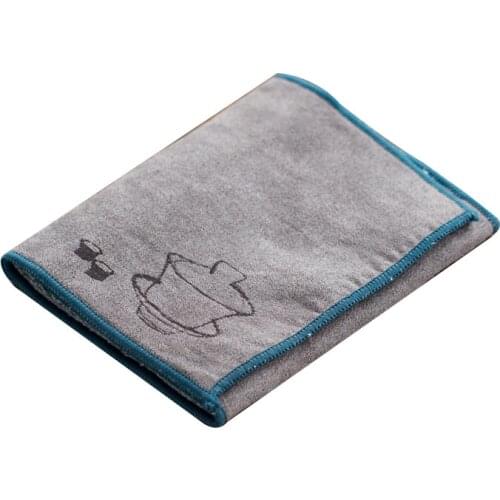 Thick tea towel Absorbent imitation deerskin square microfiber cloth Special towel wipes Cleaning supplies