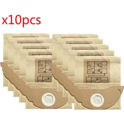 Dust Filter Paper Bags for Karcher WD2250 A2004 A2054 MV2 Vacuum Cleaner Spare Parts Accessories Replacement Bag