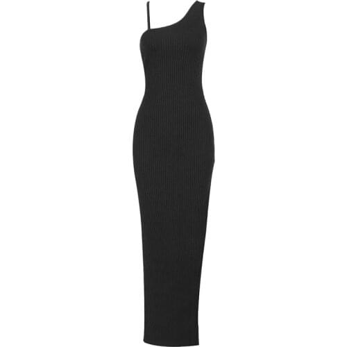 New Black Sexy Women Dresses Bandage Sleeveless Summer Autumn Dress Bodycon Party Evening Clothes