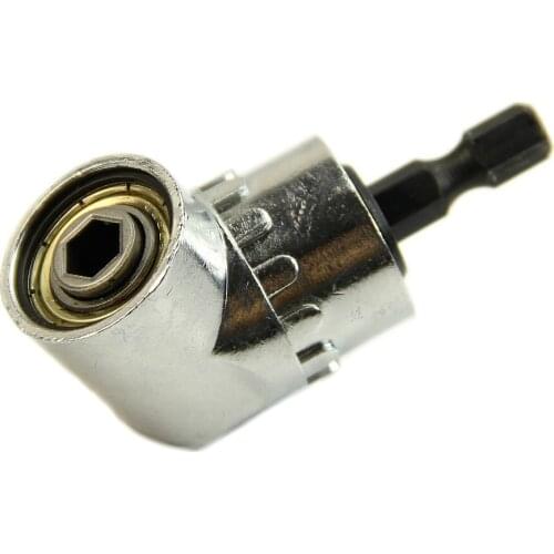 105 degrees 1/4 Inch Adjustable Turning Head Screwdriver Stainless Steel Hex Shank bit Angle Driver Screwdriver Tools Mar10-0