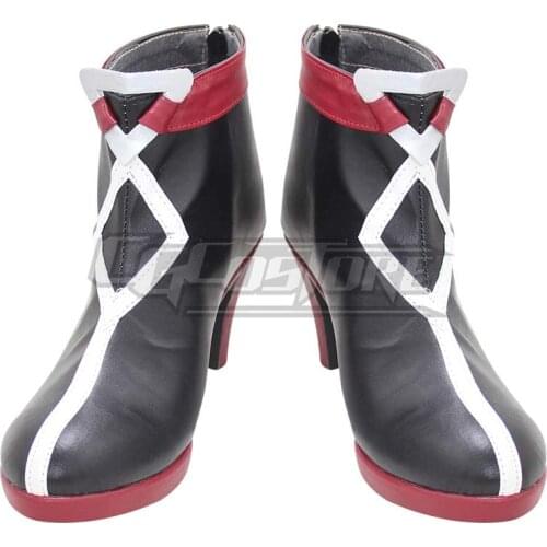 Anime Cosplay Shoes Boots Arknights Gitano Costume Hand-made Leather Christmas Halloween Free ship ACS-1181