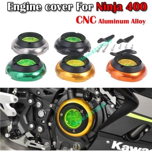 CNC Aluminium Motorcycles Engine For Case GB Racing Cover For KAWASAKI Ninja 400 2017 2018 Protection Case