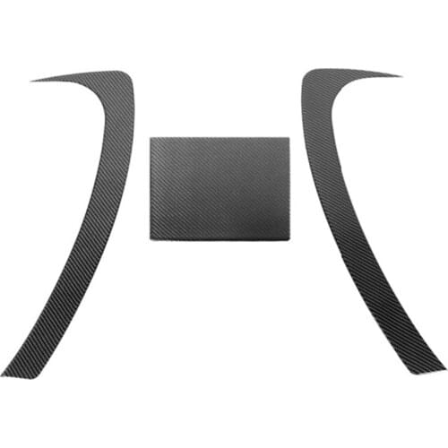 For Jeep Wrangler JK 2007 2008 2009 2010 Center Console Panel Decoration Cover Trim Sticker Carbon Fiber Car Accessories