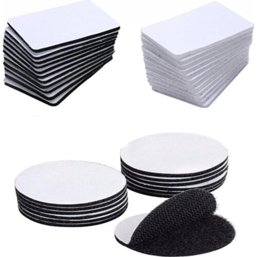 5pcs/10/20pcs Strong Self Adhesive Fastener Dots Stickers velcros 50mm 60mm 40x60mm Sofa Mat Carpet Anti Slip Mat