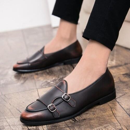 Men Shoes Casual Plus Size Leather Luxury Brand Men Fashin Designer Social Driving Dress Moccasins Men Loafers Zapatos Hombre