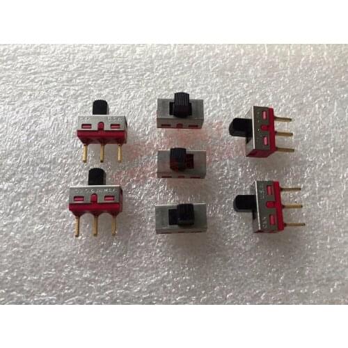 Original new 100% long life sliding switch 3pin 3gear toggle switch welding plate power switch 0.4VA
