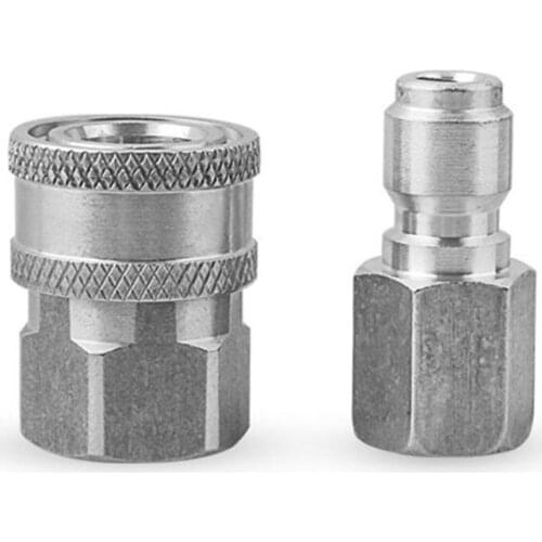 Professional Car Bicycle Washing Tools Pressure Washer Adapter Connector 3/8inch Female/Male Connector