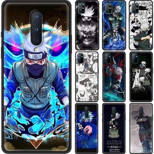 Luxury Soft Case Cover for Oneplus 9 Pro 9R 8 8T 7 7T Pro Nord Z 5G Shockproof Phone Shell Coque Funda Anime Kakashi