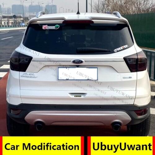For Escape Ford Kuga Spoiler ST ABS Material Car Rear Wing Spoiler For Escape Ford Kuga ST Spoiler 2016-2019