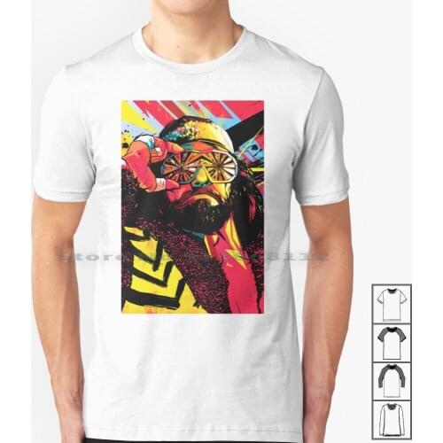 Madness T Shirt 100% Cotton Professional Wrestling Elbow Mega Powers Oh Yeah Slim Jim King Madness Macho