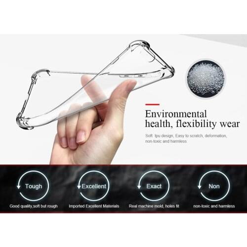 Shockproof Soft TPU Phone Case Back Cover For Huawei P30 Lite P20 P40 P10 Mate 20 30 10 40 Lite Pro Honor 20 P Smart 2019 2020