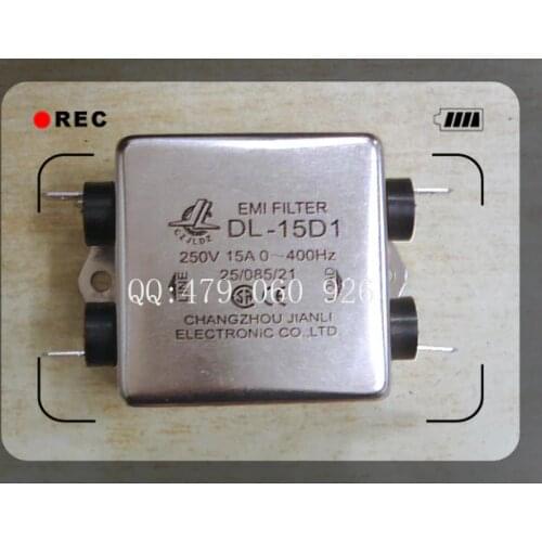 [ZOB] Jianli EMI power filter DL-15D1 --5PCS/LOT