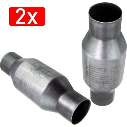 2.5 inch High Performance Spun Body Catalytic Converter 410250 T409 Stainless FOR 400 CELL