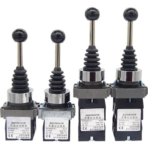 4NO 4 Position cross rocker switch XD2-PA14 XD2PA24 joystick controllers /2NO 2 Position rocker switch XD2PA12 XD2PA22