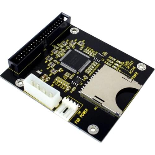 Free Shipping NEW SD To 3.5" 40Pin Male IDE Hard Disk Drive Adapter Card 3.5 IDE