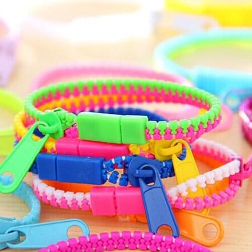Zipper Bracelet Antistress Toy for Kids Children Adhd Autism Hand Sensory Toys Stress Reliever Focus Killing Office Fidget Toy