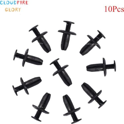CloudFireGlory 10Pcs Front Fender Skirt Clip Front Wing Skirt Positioner 9046706153 For Toyota Camry 2002-2006 For Honda Accord