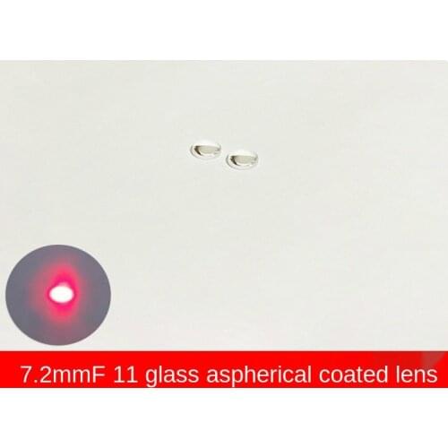 D7.2 Focal Length 11 Laser Module Focusing Lens Launch Tube Glass Aspherical Collimation Coating Optical Lens