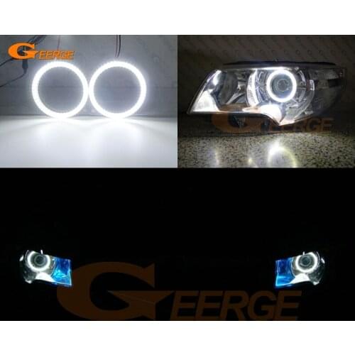 For Skoda Superb 2 II B6 3T 2008 2009 2010 2011 2012 2013 pre Facelift Excellent Ultra bright smd led Angel Eyes Day Light