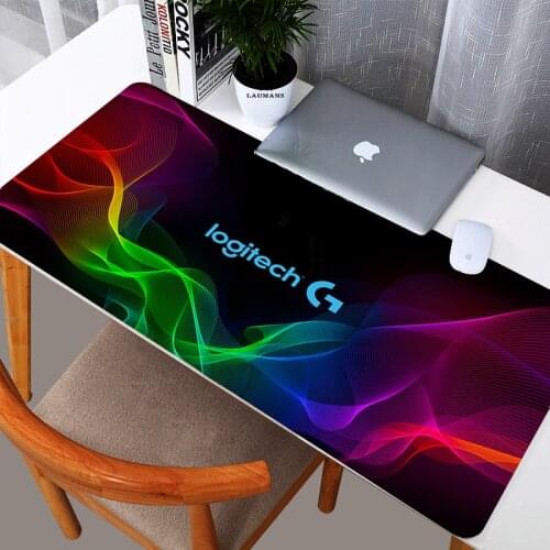 Mousepad Logitech Gaming Pad Mouse Pad Large Oversize 900x400 Desk Mat Gamer Mousepad 80x40 Mousepad Gamer Accessories XXL Pad