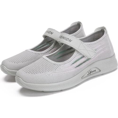 NEW Fashion Women Sneakers Casual Thick-soled Female Mesh Summer Shoes Breathable Trainers Ladies Basket Femme Tenis Feminino