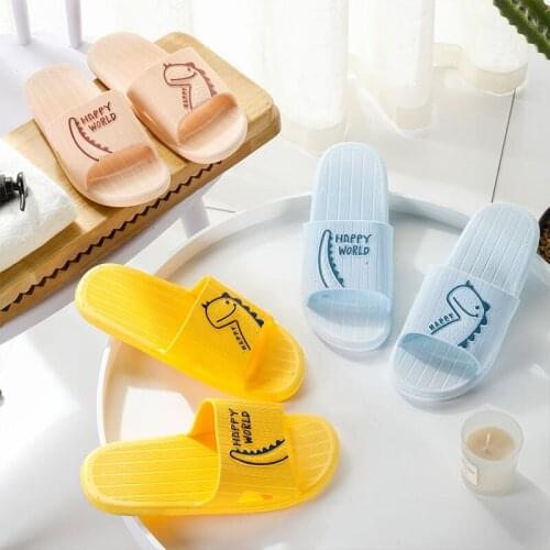 Antiskid couple slippers womens indoor bathroom antiskid bath soft bottom home mens slippers women shoes 2021