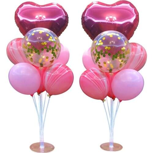 Happy Birthday Festive Party Supplies Decorations Adult Kids Banquet Wedding Decor Can Split Balloon Table stand Halloween