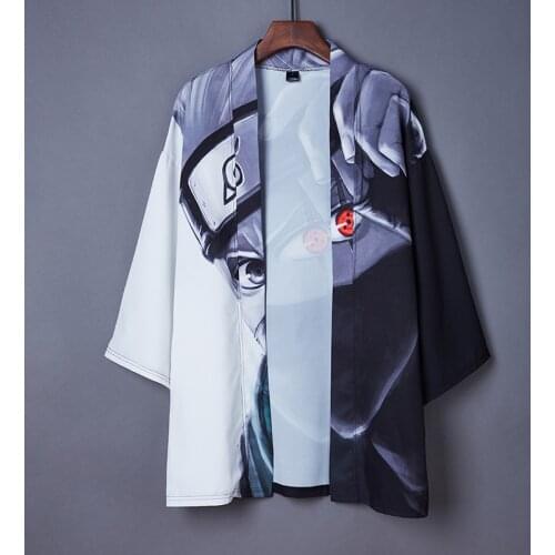 Samurai Japanese Style Kimono Haori Men Women Cardigan Chinese Dragon Traditional Japanese Clothing Asian Clothes hanfu