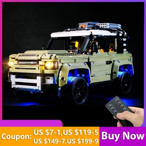 Only light)Led Light kit For 42110 Off road Vehicle SUV car Group Series Toys building blocks bricks