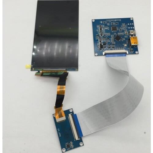 5.5 inch 2560*1440 2K LCD Screen LS055R1SX04+ HDMI to MIPI driver controller S2.2 for 3d SLA printer NanoDLP Thingiverse TOS