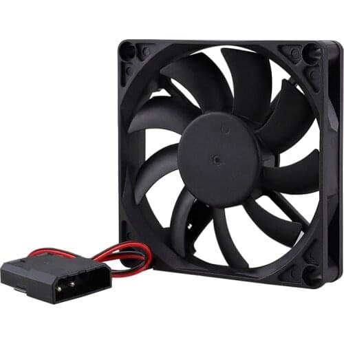 100pcs Gdstime 8cm 8015 DC fan 4pin 12V 80mm x 80mm x 15mm PC Computer Brushless Cooling Cooler Fan